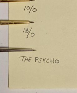 The Army Painter Psycho Brush - Detail Acrylic Paint Brushes Handmade in Europe - Rothmarder Sable Hair - Hobby Small Paint Brush for Art Watercolor Oil Painting Miniatures 1 Pack 31 71BiOilg95L