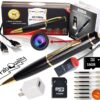 fabquality 1080P Spy Hidden Camera 2023 Pen No WiFi Indoor Home Security Camera Outdoor Inc 16GB SD Card + 5 Inks + SD Card Reader + USB Reader Small Compact Secret Monitor Nanny Cam 11 71BizvNsTDL
