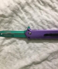 Purple and Green Joker Tac Force Fantasy Assisted Opening Folding Knife (Joker: Why so Serious) 37 71Bj34bovOL