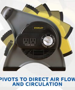 Lasko 655704 Stanley Pivoting Blower Fan 26 71Bjm94kWSL