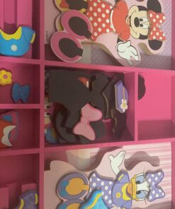 Melissa & Doug Disney Minnie Mouse and Daisy Duck Magnetic Dress-Up Wooden Doll Pretend Play Set (40+ pcs) - Toys, Dress Up Dolls For Preschoolers And Kids Ages 3+ Minnie & Daisy 47 71BkFn8xOzL
