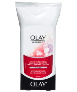 Olay Regenerist Micro-Exfoliating Wet Cleansing Cloths, 30 Count (Pack of 3) 30 Count (Pack of 3) 17 71BlLH2RmaL