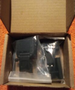 Feyachi Flip Up Iron Sight Front Rear Sight Compatible for Picatinny Rail and Weaver Rail of Rifle, Foldable Sights Black 75 71BlQ2pT0fL