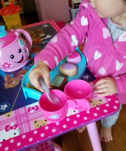 Fisher-Price Laugh & Learn Toddler Learning Toy Sweet Manners Tea Set With Smart Stages For Pretend Play Ages 18+ Months Standard Packaging 26 71BmB7I 8sL
