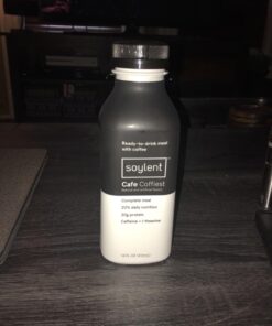 Soylent Cafe Mocha Meal Replacement Shake,  Ready-to-Drink Plant Based Protein Drink, Contains 20g Complete Vegan Protein and 1g Sugar, 14oz, 12 Pack 14 Fl Oz (Pack of 12) 20 71BmIqz35dL