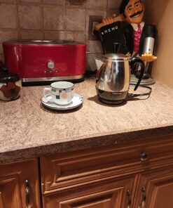 Farberware 2-4-Cup Electric Percolator coffee maker, Stainless Steel, Automatic Warm Function, FCP240 4 Cup 36 71BmZsqFYQL