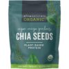 Viva Naturals Organic Chia Seeds - Plant-Based Omegas 3 and Vegan Protein, Perfect for Smoothies, Salads and Chia Puddings, Certified Non-GMO and USDA Organic, 2 lb (907 g) 32 Ounce (Pack of 1) 12 71BnW0usACL