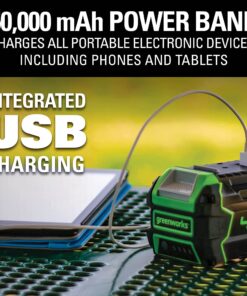 Greenworks 40V 21" Brushless Cordless (Push) Lawn Mower (75+ Compatible Tools), 5.0Ah Battery and Charger Included 21" Mower (5.0Ah) 37 71BnlMyZKL