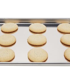 Vollrath Wear-Ever Half-Size Sheet Pan, 18-Inch x 13-Inch, Open-Bead, Aluminum, NSF 5 71BoD58qcmL