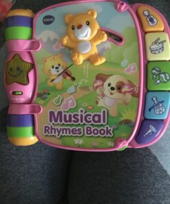 VTech Musical Rhymes Book, Pink Standard Packaging 45 71BoX1zkjNL