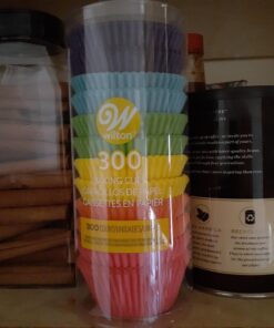 Wilton Rainbow Bright Standard Cupcake Liners,Paper, 300-Count Value Pack 24 71BoeY6Y8L
