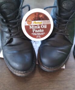 Fiebing's Mink Oil Paste, 6 Oz. - Softens, Preserves and Waterproofs Smooth Leather and Vinyl,One Size 22 71Bohi952L