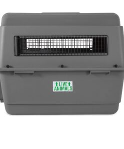 Petmate Sky Kennel, 36 Inch, IATA Compliant Dog Crate for Pets 50-70lbs, Made in USA Kennel Only 47 71Bp7qfHaDL
