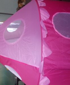 5-Piece Princess Castle Girls Pop Up Play Tent & Dress Up Costume Bundle - Playhouse Gift for Girls & Toddler for Indoor & Outdoor Use with Pink Fairy Tale Carrying Bag & Glow in The Dark Stars 37 71BqZVTpVkL