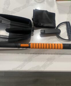 5in1 Car Snow Ice Scraper and Brush for Car SUV Trucks, 1x Ice Snow Shovel, 1x Heavy Duty 42" Extendable Snow Cleaning Brush Squeegee Broom, 1x Scratch Ice Snow Scraper Remover for Car Windshield 42" With Shovel 54 71BqfmhI9FL