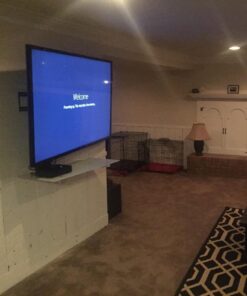 Mount-It! Full Motion TV Wall Mount with 17.3" Extending Swivel Arm | VESA Compatible 400x400 and 600x400, Fits 32 35 40 45 50 55 60 65 Inch | 110 Lbs Capacity 27 71BsSEQm7 L