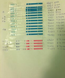 Clinical Guard 40 Ovulation Test Strips and 10 Early Pregnancy Test Strips Combo Rapid HCG Test Fertility Ovulation Predictor Kit 50 Count (Pack of 1) 57 71Bu2LvdoEL