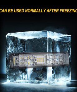 AUTOFEEL Led Light Bar-7 inch Led Pods Light with 5500LM 6500K White Lighting, 2Pcs 60W Flood Spot Fog Beam Combo for Off Road Driving/Night Driving, Compatible with Truck ATV Boat SUV Motorbike 43 71Bu5wevJKL