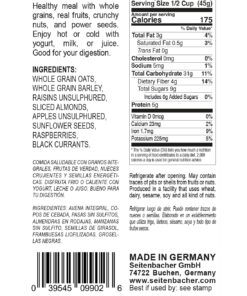 Seitenbacher Muesli #2 Berries Temptation, 16 Ounce (6-Pack) 1 Pound (Pack of 6) 8 71BuVJOmv L