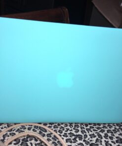 RUBAN for Old MacBook Pro Retina 13 inch (A1502 & A1425 Models) 2015 2014 2013 2012 Release,Plastic Hard Shell Case & Keyboard Cover, Turquoise 57 71BubSGGMzL