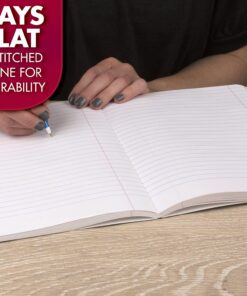 Mead Composition Notebooks, 12 Pack, Wide Ruled Paper, 9-3/4" x 7-1/2", 100 Sheets per Comp Book, Color Will Vary (73389) 26 71BucXm 7MS