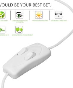 Alternative view of Qooltek Portable USB 60LED 7W Reading Strips Craft Light Eye-Care LED Desk Reading Lamp with Cool and Warm White Color Light Great for Craft Table, Pianos, Reading, Work Tables,DJ's, Music Stands