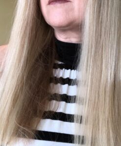 Enhanced Hair Straightener Heat Brush by MiroPure, 2-in-1 Ceramic Ionic Straightening Brush, Hot Comb with Anti-Scald Feature, Auto Temperature Lock & Auto-Off Function (Pink) 4 Piece Set Pink 36 71Bv87SH2WL