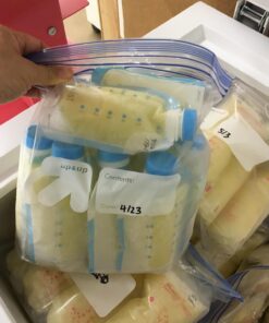 Kiinde Twist Pouch Direct-Pump Direct-Feed Twist Cap Breast Milk Storage Bags for Pumping, Freezing, Heating and Feeding, Pre-Sterilized, 6 Ounce, Pack of 40 6oz 6 Ounce (Pack of 40) 39 71BvOaMZhgL