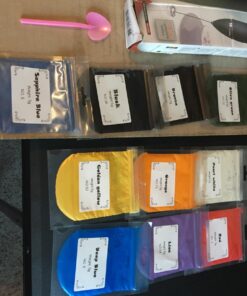 Epoxy Color Pigment-10 Color, with Mini Hand Epoxy Mixer, Mica Powder for Epoxy Resin Dye, Cosmetic Grade Soap Colorant, Natural Slime Coloring with Paint Mixing Tool for Cup Tumbler Turner 10 Selection Kit 39 71BvZnL0FcL