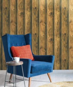 York Wallcoverings Lake Forest Lodge Mountain Logs Removable Wallpaper Brown .136 25 71BxzFadPhL