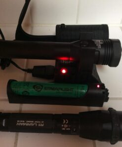 Streamlight 75458 Stinger DS LED HL 800-Lumen Rechargeable Dual Switch Flashlight with 120-Volt AC/12-Volt DC Smart Charge Piggyback Charger (NiMH), Black 120V AC/12V DC – 1 Piggyback Charger (NiMH) 38 71By qNW4L