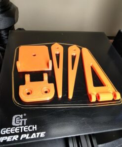 HATCHBOX PETG 3D Printer Filament, Dimensional Accuracy +/- 0.03 mm, 1 kg Spool, 1.75 mm, Orange 48 71By2x7sRL