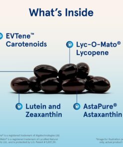 Jarrow Formulas CarotenAll - 60 Softgels - Supplement Provides Seven Major Carotenoids Found in Fruits & Vegetables to Support Cardiovascular & Vision Health - Up to 60 Servings 60 Count (Pack of 1) 15 71BzH8118iL 1