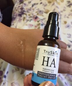TruSkin Hyaluronic Acid Serum for Face – Hydrating Facial Serum with Hyaluronic Acid & Vitamin C – Anti Aging Facial Skin Care – Best Face Serum for Moisturizing and Fine Lines, 1 fl oz 1 Fl Oz (Pack of 1) 35 71BzMxe06UL 1