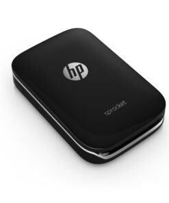 HP Sprocket Portable Color Photo Printer, Print Social Media Photos on 2x3" Sticky-Backed Paper - Black (X7N08A) 61 71BzhtTW0dL