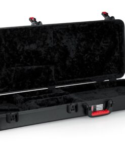 Gator Cases Molded Flight Case For Strat/Tele Style Electric Guitars With TSA Approved Locking Latch (GTSA-GTRELEC) 32 71BzlBAmr3L