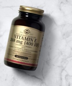 Solgar Vitamin E 268 MG (400 IU) (d-Alpha Tocopherol & Mixed Tocopherols), 100 Softgels - Supports Immune System & Skin Nutrition - Natural Antioxidant - Gluten Free, Dairy Free - 100 Servings 100 Count (Pack of 1) 28 71C0rRuvnTL