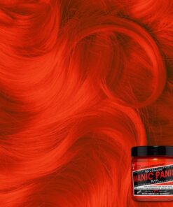 MANIC PANIC Psychedelic Sunset Hair Dye - Classic High Voltage - Semi Permanent Hair Color - Radiant, Fiery Orange Shade - Vegan, PPD & Ammonia Free for Hair Coloring on Men & Women 4 Fl Oz (Pack of 1) 24 71C1dvg5EzS 2