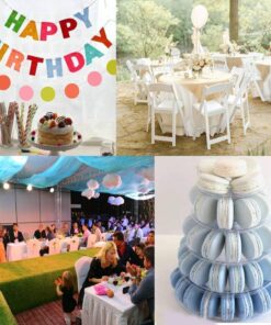 6 Tiers Round Macaron Tower Stand Cake Display Rack Cupcake Stand Desserts Display for Wedding Birthday Decor 24 71C2S4ZJqkL