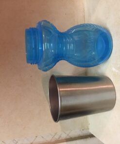 Stainless Steel Cups 10 oz Tumbler (4 Pack) - Premium Metal Drinking Glasses | Stackable Durable Cup (10 oz) 10 oz - Steel 49 71C2UAIXBEL