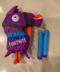 NERF Fortnite Llama Microshots Dart-Firing Toy Blaster & 2 Official Elite Darts 32 71C2wVO8TvL