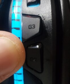 Logitech G935 Wireless DTS:X 7.1 Surround Sound LIGHTSYNC RGB PC Gaming Headset - Black/Blue G935 Only 56 71C32OuZ0ZL