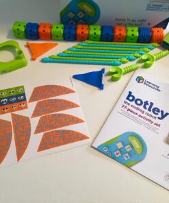 Learning Resources Botley The Coding Robot Activity Set - 77 Pieces, Ages 5+, Screen-Free Coding Robots for Kids, STEM Toys for Kids, Programming for Kids Botley 77 Piece Set 50 71C3Ep6mNwL