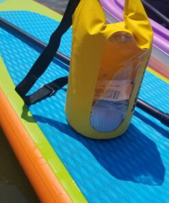 KastKing Dry Bags,100% Waterproof Storage Bags,Military Grade Construction for Swimming,Kayaking,Boating,Hiking,Camping,Fishing, Biking,Skiing A:clear Window Dry Bag-yellow-10l 36 71C41qbuDbL