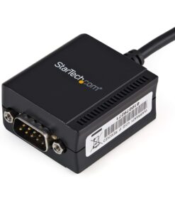 Alternative view of StarTech.com USB to Serial Adapter - 1 port - USB Powered - FTDI USB UART Chip - DB9 (9-pin) - USB to RS232 Adapter (ICUSB2321F) USB 2.0