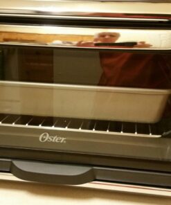 Oster Toaster Oven | Digital Convection Oven, Large 6-Slice Capacity, Black/Polished Stainless 46 71C4R8KJzaL