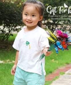 Teenitor 40 Pcs Butterfly Stakes, 5 Different Size Garden Ornaments Patio Decor Butterfly Party Supplies Outdoor Yard Stakes Decorative 1 1.7/2.7/3.5/4.8/5.9inch 30 71C4d6GMS