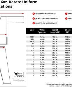 Pro Force 5oz. Ultra Lightweight Student Uniform 3 Black 6 71C5hReb6nL