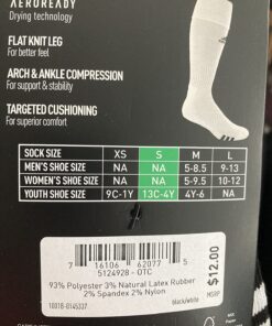 adidas Rivalry Soccer Socks (2-Pair) Small Black/White 22 71C67iRiTL