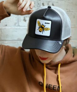 Goorin Bros. Trucker Hat Men - Mesh Baseball SnapBack Cap - The Farm One Size Black (Bee) 22 71C6zySt1HL
